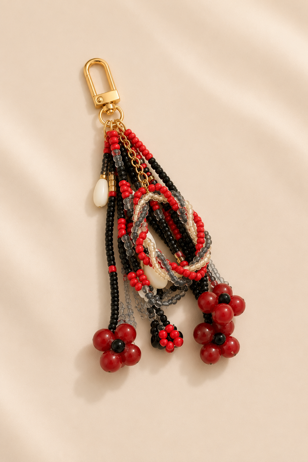 Murjan Beaded Cascade Charm